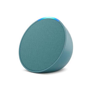BOCINA INTELIGENTE AMAZON ECHO POP SMART CELESTE CON ALEXA 100% Nuevo