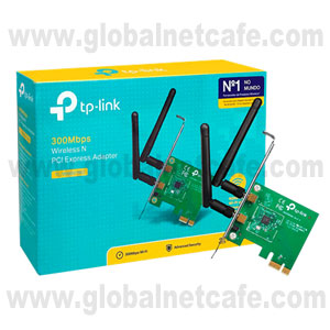 TARJETA DE RED  PCIE TL-WN881ND TPLINK 300MBPS 2 ANTENAS 100% Nuevo