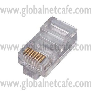 2 CONECTORES PARA RED RJ45 CATEG.6E 100% Nuevo