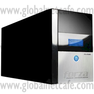 1500VA CON 840WATTS DE CAPACIDAD UPS Y REGULADOR  FORZA FX-1500LCD 100% Nuevo