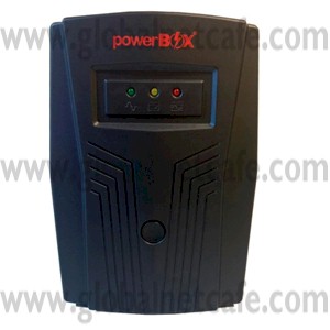 800VA, 480WATTS UPS Y REGULADOR  POWERBOX (6TOMAS) 100% Nuevo