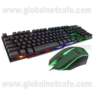 TECLADO+MOUSE USB GAMING IMICE M-680 LUMINOSO 100% Nuevo