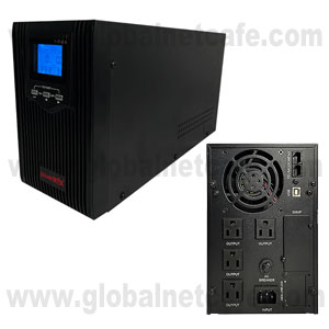 2000VA, 1600WATTS UPS Y REGULADOR  POWERBOX INTERACTIVO PBR-2000I 220V 100% Nuevo