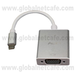 ADAPTADOR USB-C A VGA MACHO HEMBRA 100% Nuevo