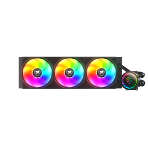 Z ENFRIADOR LIQUIDO 360MM COUGAR POSEIDON ELITE ARGB NEGRO 100% Nuevo
