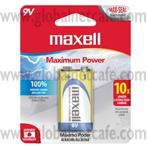 BATERIA 9 VOLTIOS MAXELL 100% Nuevo