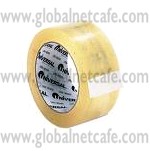 ROLLO DE TAPE PARA CERRAR CAJAS TRANSPARENTE 90 YARDAS 100% Nuevo