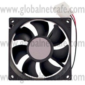 VENTILADOR 80MM PARA CASE AGILER NEGRO 100% Nuevo